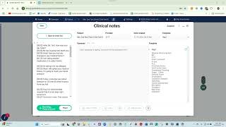 Celebrity Denti AI Scribe Demo on Dentrix Ascend Profile