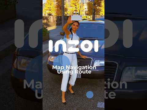 inZOI Mini Map Navigation 🗺️📍 | Route Tutorial #inzoi