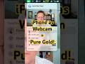 iPhone as Webcam is a Great Recording Option