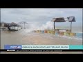Ombak &amp; Angin Besar Terjang Pantai
