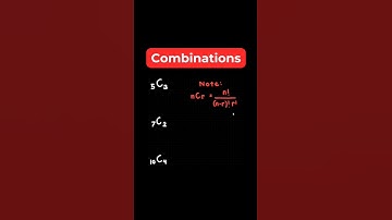 Combinations! #math #maths #mathematics #shorts