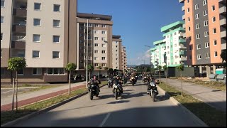 Veličanstven moto defile prošao ulicama Istočnog Sarajeva-domaćin moto skupa “IL Paradiso”, RTVIS