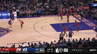 Alex Caruso Nice Defense Over Stephen Curry (+_+)