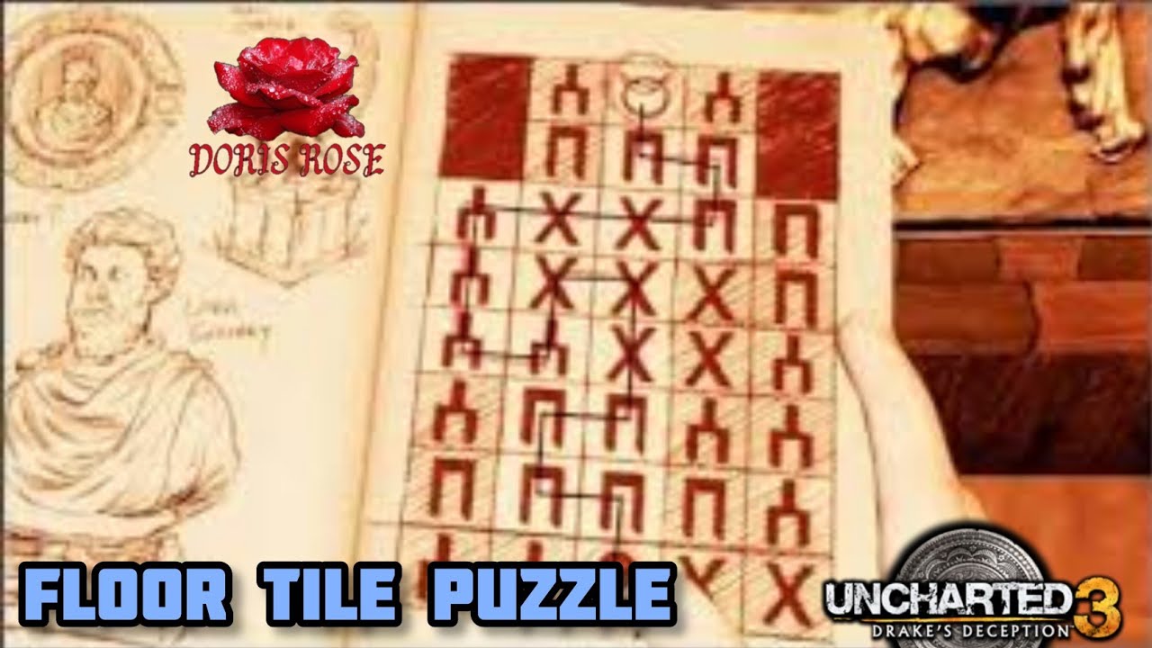 Floor Tile Puzzle Uncharted 3 Drake's Deception YouTube