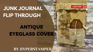 Antique junkjournal flip through by hyperstamper. Flint and feathers, 1937.