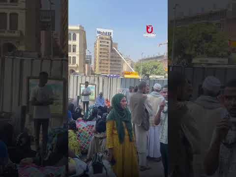 إقبال كبير من السودانيين على محطة مصر برمسيس للحاق بقطار العودة الطوعية