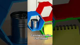 Modular storage bin #3ddesign #3dmodel #tech #cadmodel