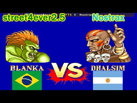 Street Fighter II': Champion Edition - street4ever2.5 vs Nostrax FT5