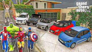 I Stolen Avengers "INDIAN CARS" From THE Avengers in GTA5 | GTA5 AVENGERS | A.K GAME WORLD