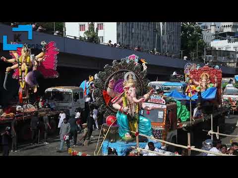 Ganesh Nimajjanam - Big Ganesh nimajjanam in Tank Bund - Hyderabad Ganpati Visarjan #ganeshvisarjan