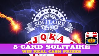 Best Solitaire On Android 2021 (5-Card Solitaire) Awesome New Poker Card Game! screenshot 3