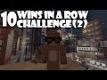 Minecraft Battle Mini-Game - 10 WINS IN A ROW CHALLENGE! [2]