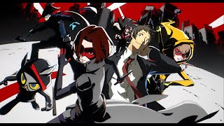 P5X Opening but everytime someone takes a step Adachi laughs