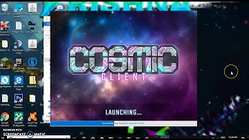 Cosmic client launching bug