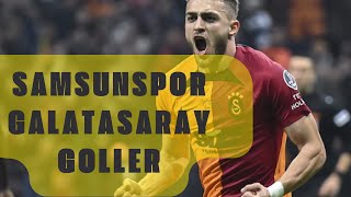 SAMSUNSPOR 0 - 2 GALATASARAY Barış Alper Yılmaz ve Viktor Nellson'un harika golleri #galatasaray