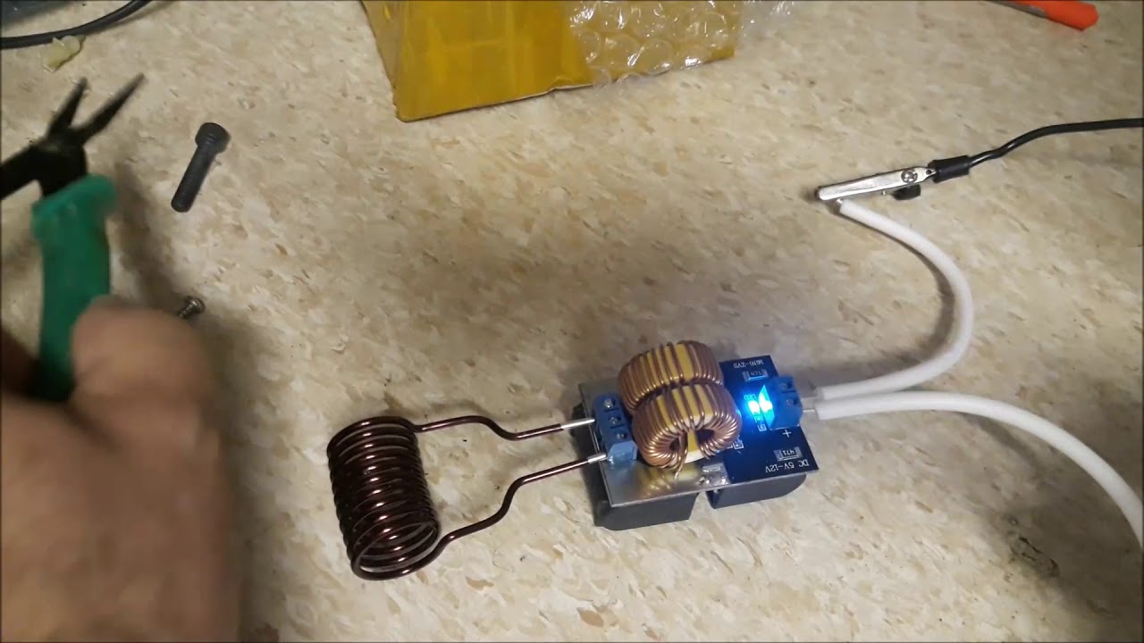 ZVS Modulo Alimentatore Riscaldamento A Induzione Tesla Scala Jacob 5V - Foto 3