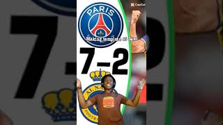 PSG VS Al Nassr FC when ishowspeed see Al Nassr 4 goals