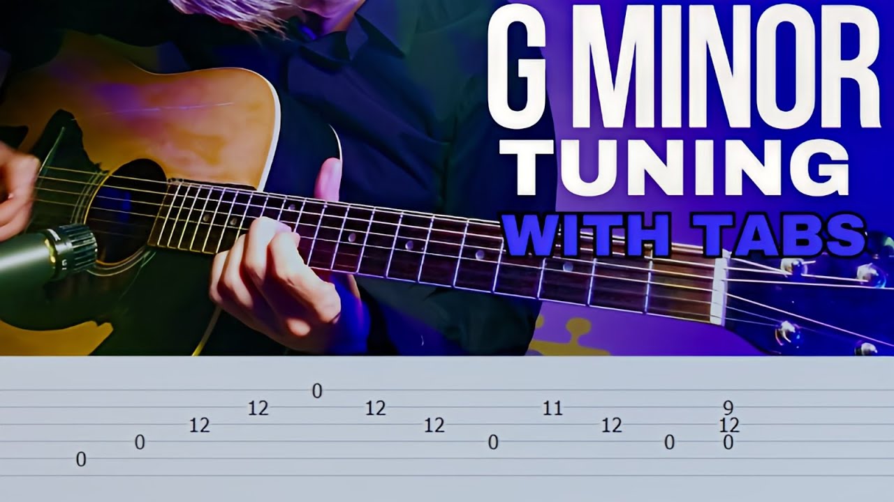 Dark Acoustic Instrumental in G Minor Tuning (With Tabs)