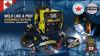 The Best All in One Multi Process Welder, MIG, TIG, STICK Welding Machine by Canaweld,