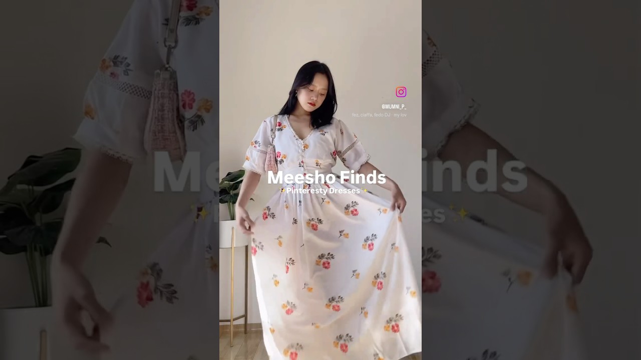 Meesho Finds Aesthetic Modest Dresses🤍