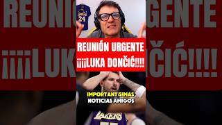 😱💥¡¡¡¡ULTIMISIMA HORA LUKA DONCIC!!!! ¡¡¡REUNION URGENTE CON LOS ANGELES LAKERS!!! Y LO PIDE A ÉL