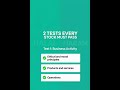 The 2 Tests Every Halal Stock Must Pass #shorts