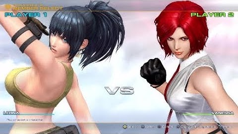King Of Fighters XIV: Leona Vs Vanessa (FT2)