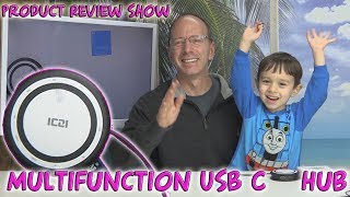 ICZI 8-in-1 Multifunction Type C Adapter Hub Review