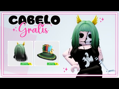 LANÇOU! COMO PEGAR O CABELO GRÁTIS DA BEBE REXHA NO ROBLOX