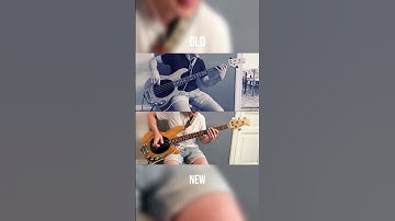 Old and new strings✌🏻 #bass #bassgroove #new #music #bassplayer #bassist #bassline #bassguitar