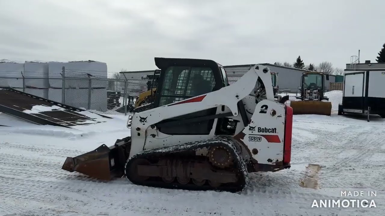 2018 BOBCAT T590 SKID STEER LOADER