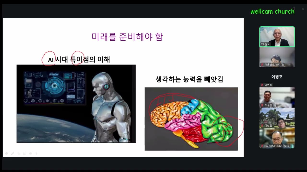 [wellcamtv]5차원 전면교육과 5차원 AI