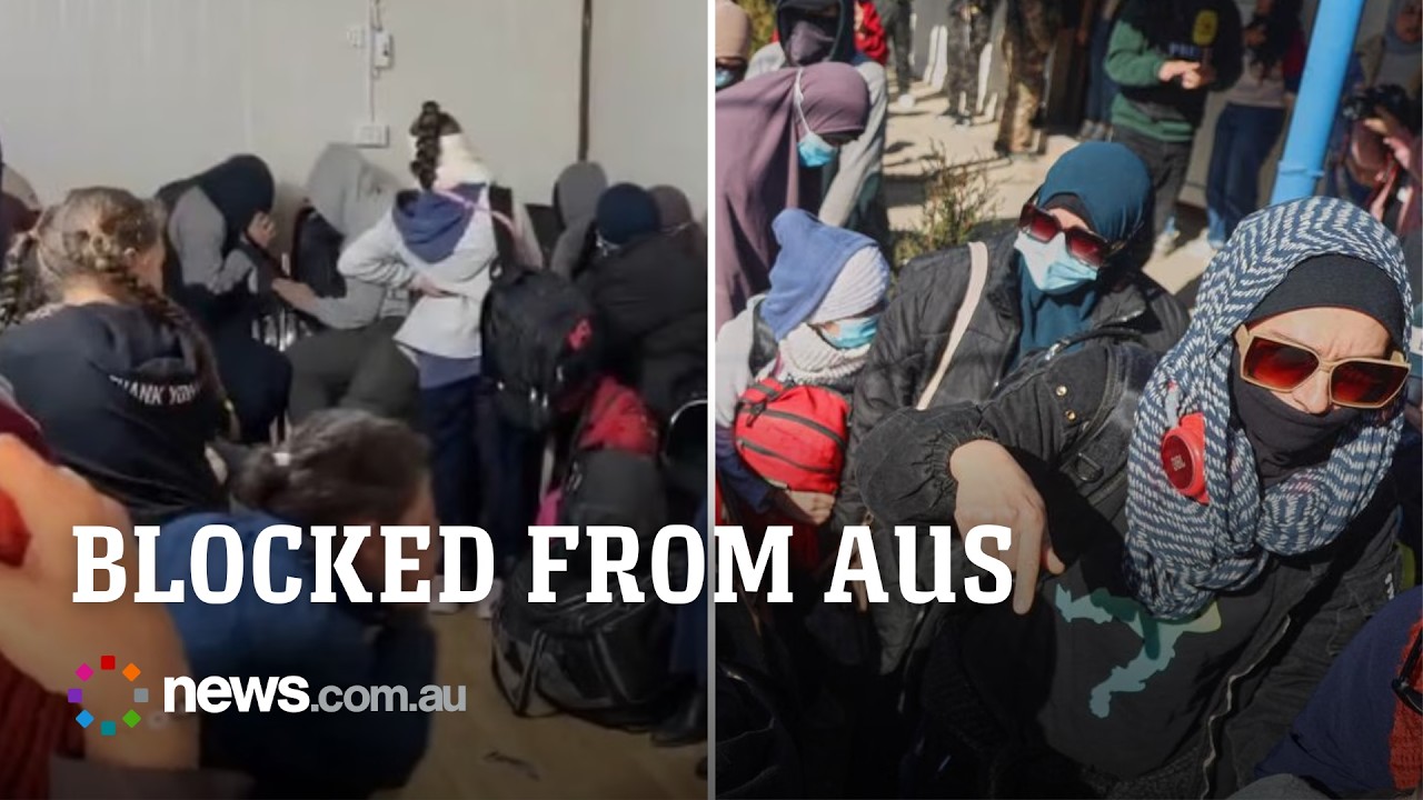 Australian ISIS families turned back from Syria camp