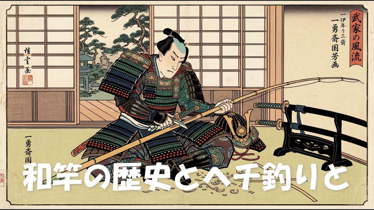 Hechi Fishing] The History of Japanese Fishing Rods, Black Sea