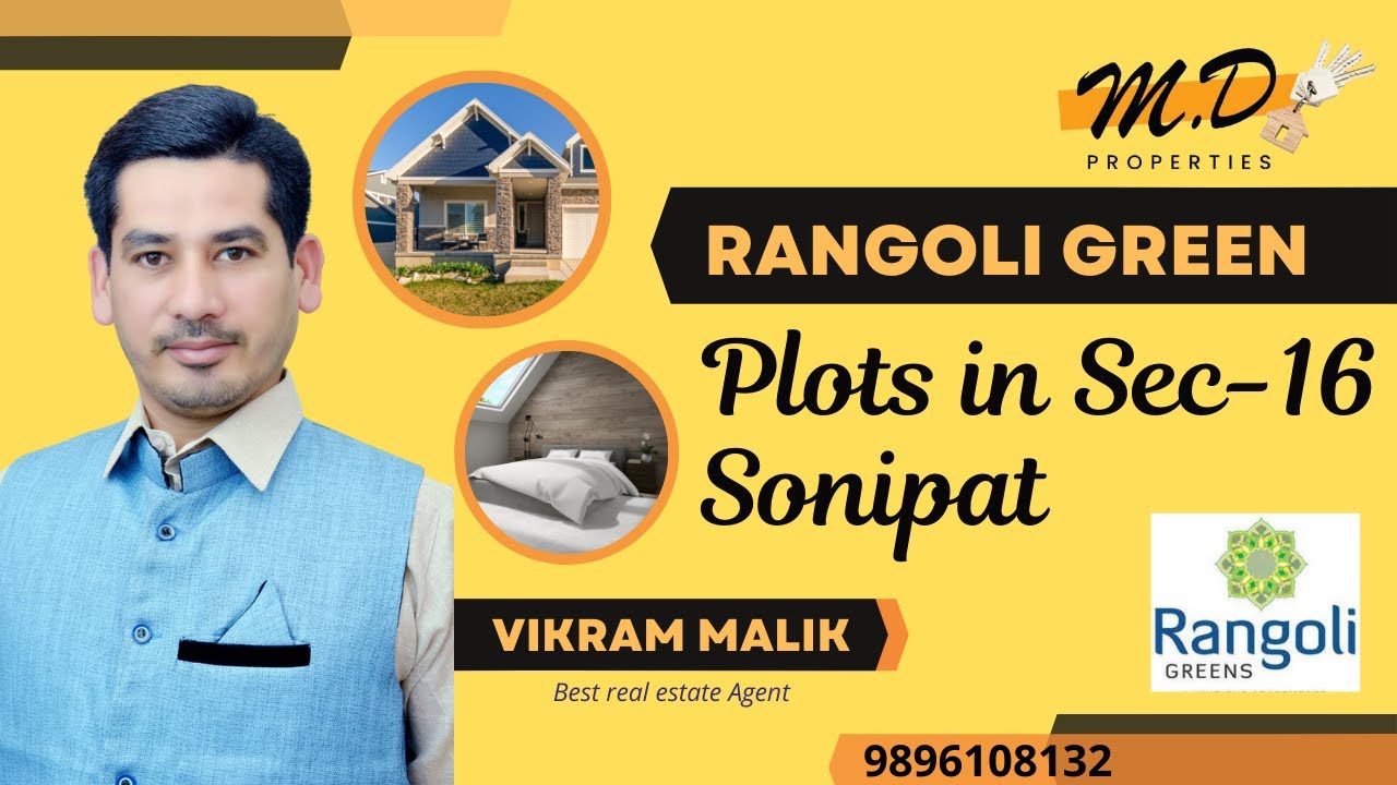 Plots Available in Sec-16 Sonipat\\ Rangoli Green Sonipat\\MD properties