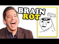 Michael reacts to brain rot tiktoks try not to laugh