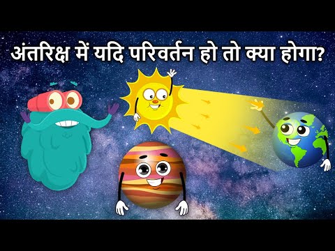 अंतरिक्ष में यदि परिवर्तन हो तो क्या होगा? | Changes in Solar System in Hindi | Sun,Moon,Earth