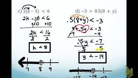 4.7 Solving Two-step Inequalities
