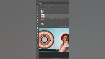 Pixel Stretch Effect in Photoshop #PixelStretchEffect #youtubeshorts #shorts