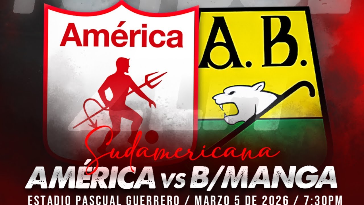 🔴AMÉRICA VS BUCARAMANGA, SUDAMERICANA ¡Conéctate YA!