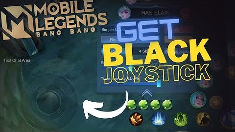 How to get Black Joystick on Mobile Legends