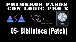 📘🍏Biblioteca (Primeros pasos con Logic Pro X) (Tutorial en Español) 05