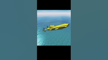🎵 Yellow Flying Submarine 🎶 #fromthedepths #submarine