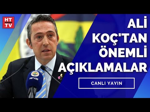 #CANLI - Fenerbahçe Başkanı Ali Koç FB gündemini değerlendirdi