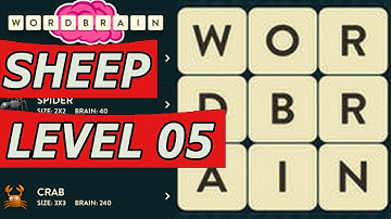 WordBrain Sheep Level 5 Answers (Android/IOS)