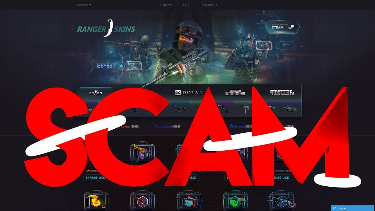 CSGO Trade Scam 21 YouTube