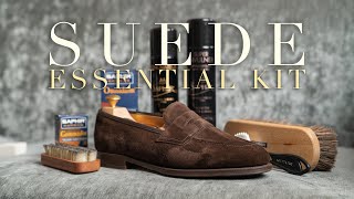 ทำความสะอาดรองเท้าหนังกลับยังไง? ให้ดูใหม่ตลอดเวลา - Suede Shoe Care Kit l SIGNORE CLOSET