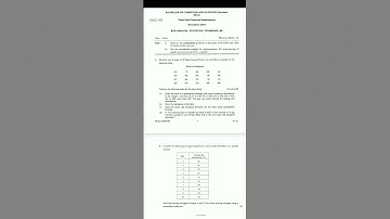 IGNOU |•|(BCSL 44) Statistics Techniques Lab Question Paper|•|December 2015|•|Own Classroom