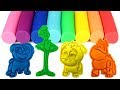 Puppy Dog Pals Play-Doh Can Heads and Surprise Toys Keia Rolly Bingo Bob A.R.F. Learn Colors