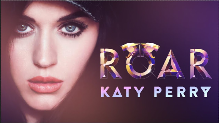 Roar Studio version - Studio performance video thumbnail